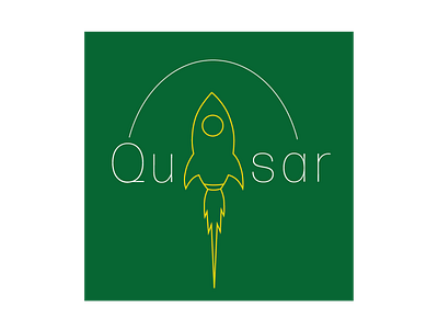 Rocketship logo 'Quasar'