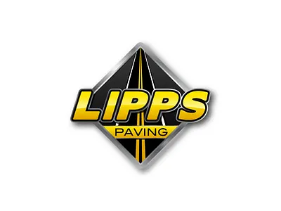 Lipps Paving Logo design graphic design logo vector