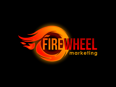 Firewheel Marketing design graphic design logo vector