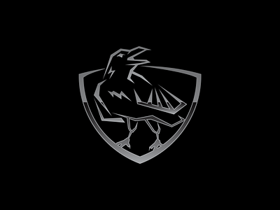 Raven Shield Icon graphic design icon vector