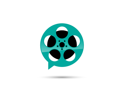 Cinema Discussion Festival Icon graphic design icon vector