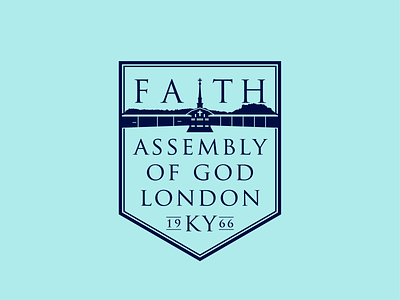 Faith Shield T-Shirt graphic design t shirt vector