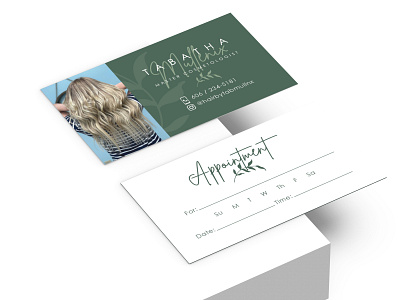 Cosmetologist Business Card