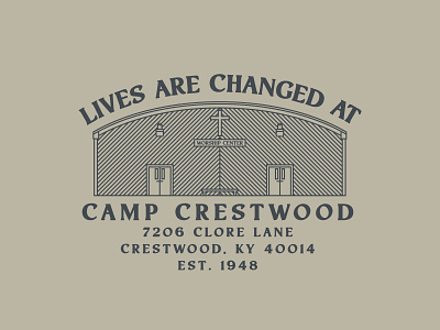 Camp Crestwood TShirt Design