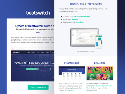 BeatSwitch Newsletter beatswitch clean e mail marketing minimal news newsletter roboto template