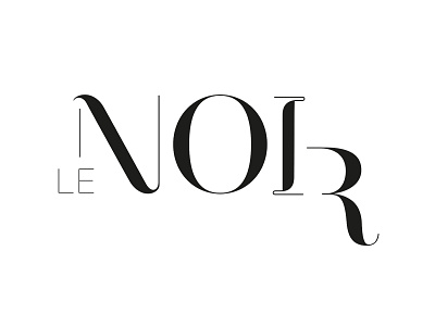 Font Le Noir font free illustrator serif vector