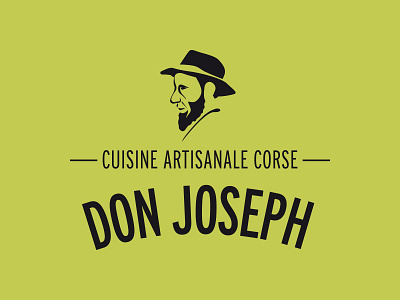 Don Joseph corse don joseph epok design identity identité visuelle illustrator vector