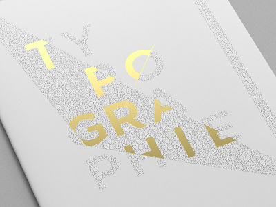 Having fun with printing techniques dorure embossing epok design gaufrage gold print typographie