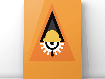 Orange illustration movie orange orangeclockwork vintage