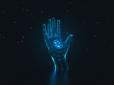 Hello Dribbble 80s art c4d cinema4d dribble firstshot retro