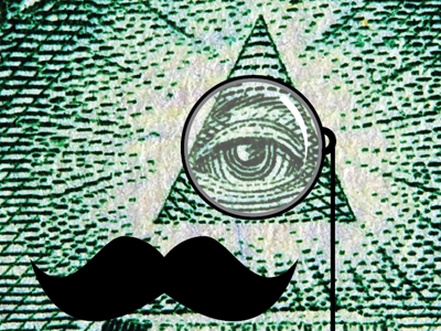 Old Money eye of providence moustache rejected