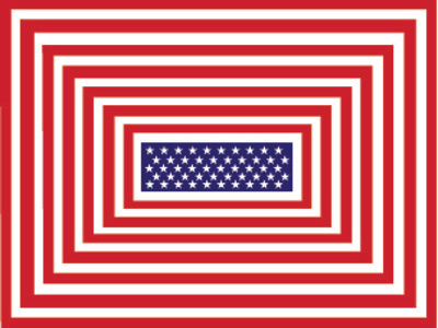 USA USA USA america flag rebranded stars trapped usa