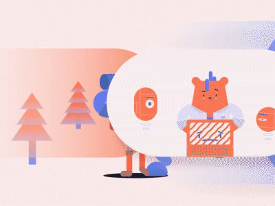 PROPER BITE Jacinto after effects animation app illustration illustrator motion ux