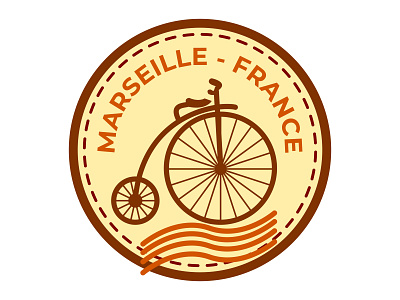 Old Bicycle Vintage Logo