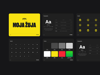 Moja Žuja — beer loyalty app (part 2) badges clean colors dark iconography ios layout minimal mobile mobile app mobile design mobile ui styleguide styleguides typography ui ux