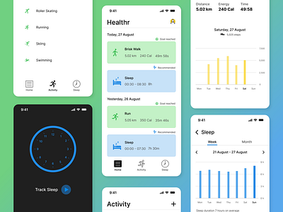 Health & Fitness Mobile app