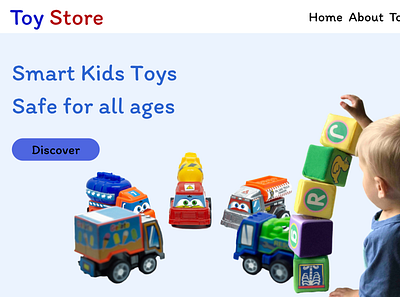 Toy Store app branding children design ecommerce graphic design illustration smart toy ui ux vector