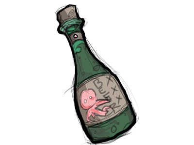 Squidxale animation asset beer