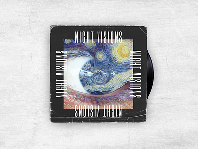 Night Visions - Album Artwork (Concept) album artwork album cover cover art music