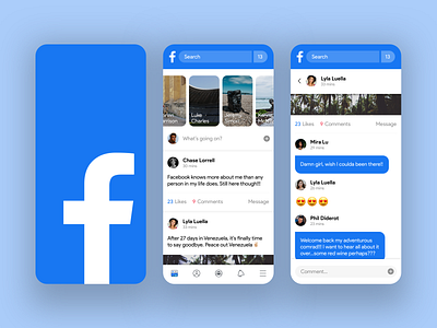 Facebook Redesign – Feels Young Again