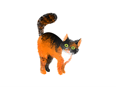 Ma nounouche animal cat cute illustration pet vector
