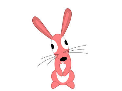The cunning rabbit bunnies bunny cunning illustration illustrator ipad rabbit smart vector