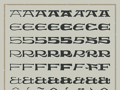 Spectra Expanded Display branding classic design font font family graphicdesign identity illustrator jackbloom medieval serif slab serif spectra spectrafoundry swash typeface typefamily