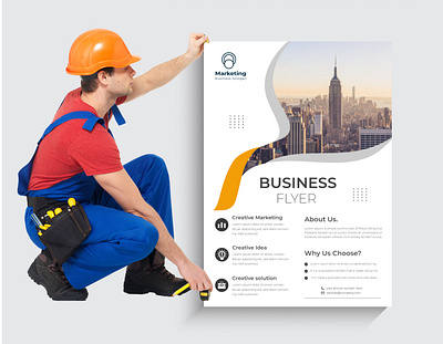 Corporate Flyer Design Template unique