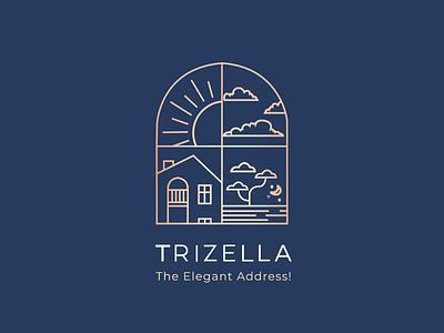 Logo Animation for Trizella 2d animation branding design graphic design illustration logo motion art motion graphics ui vector