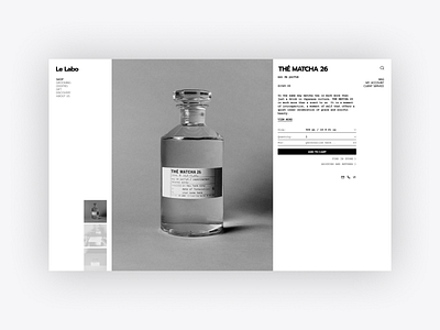 Product card design parfume parfumerie store ui ux uxui uxui design web webdesign webpage webstore
