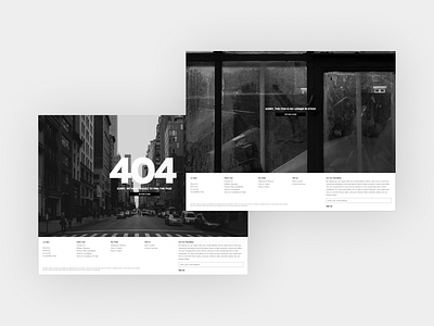 Error pages design error page ui ux uxui design web webdesign
