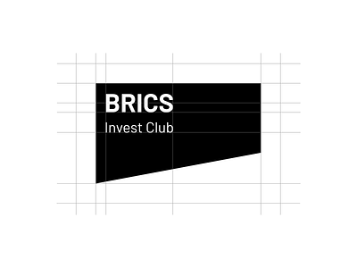 BRICS Invest Club logo branding design logo