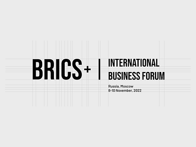 BRICS International Business Forum logo branding design logo vector