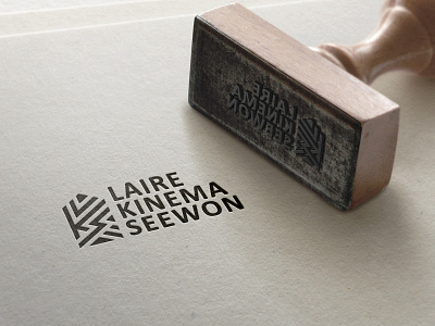 LAIRE KINEMA SEEWON brand branding bussines card design designs illustration indonesia logo ui vector