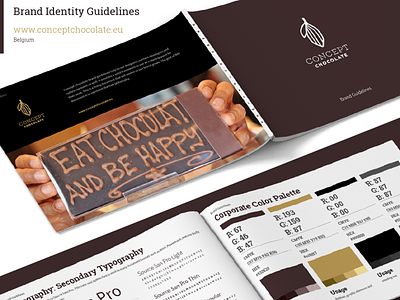Brand guidelines, brand book, and brand manual for Chocolate brand book brand designer brand guidelines brand manual branding agency branding designs branding process logo designs packaging designs product designs stylescape