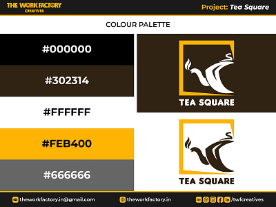 Tea Square - Colour Palette