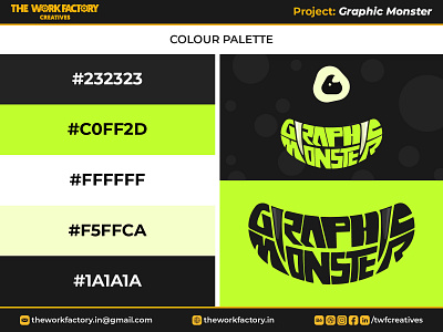 Graphic Monster - Colour Palette