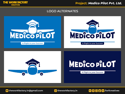 Medico Pilot Pvt. Ltd. - Alternate Logo Concepts