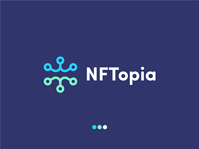 NFTopia - logo design