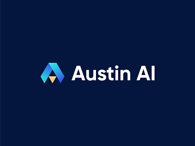 Austin Ai - logo design a icon logo logo design