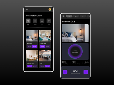 Smart Home App Challenge app design home latest mobile product smart smarthome trend ui ux