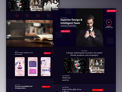 Web UI/UX By Alpha Infotech Team branding design graphic design illustration logo typography ui ux we