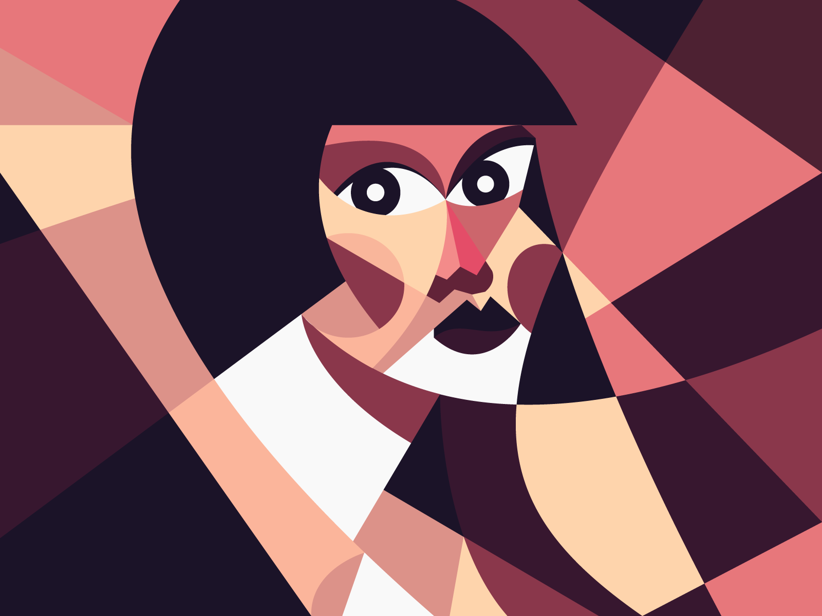 Autumn girl by Max Hodlevskyi on Dribbble