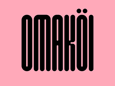 Отакої / Otakoi design font graphic illustration lettering logotype mark type type design typography vector