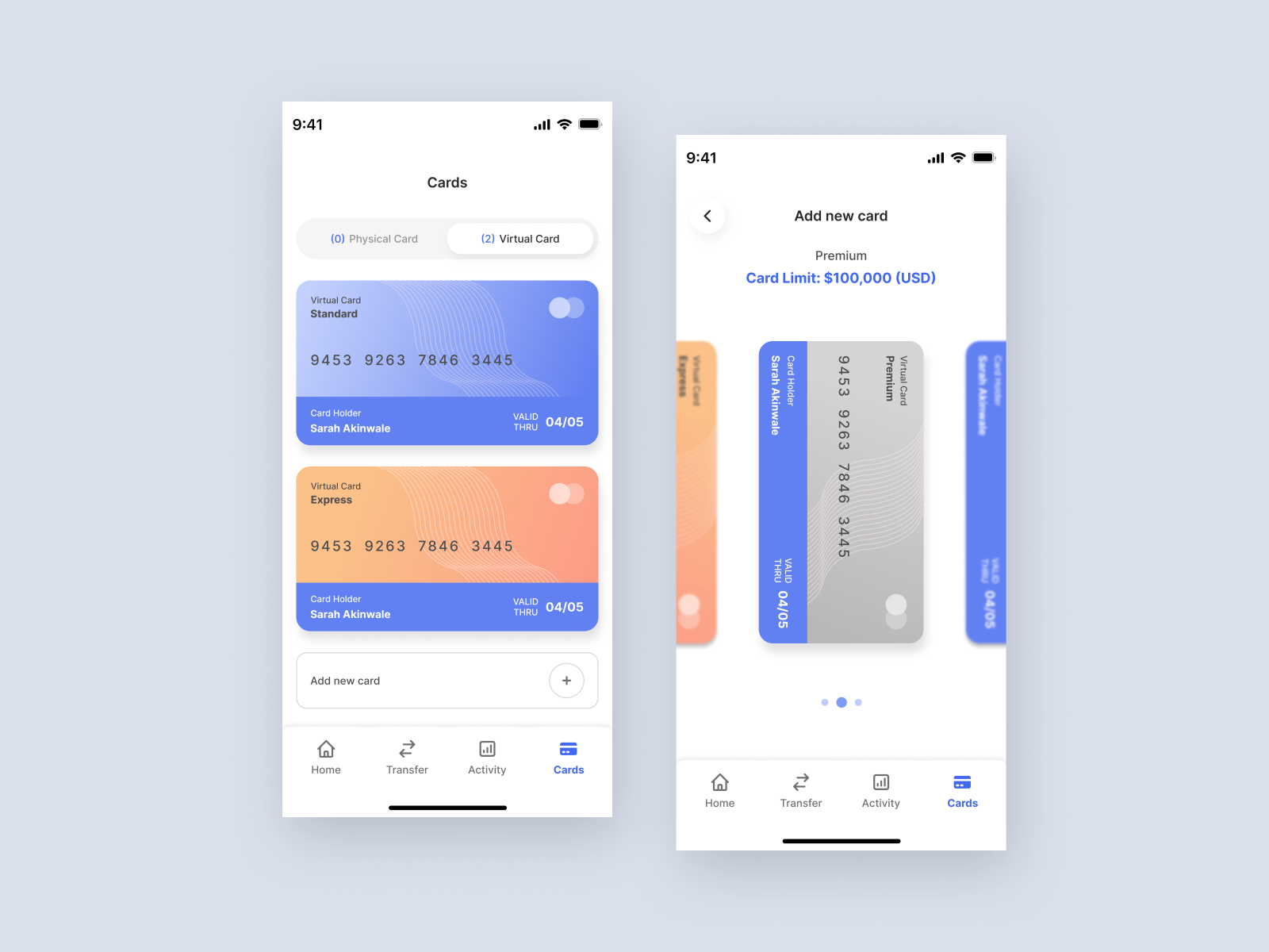 mobile-banking-app-cards-and-add-new-card-by-onuoha-david-femi-on-dribbble