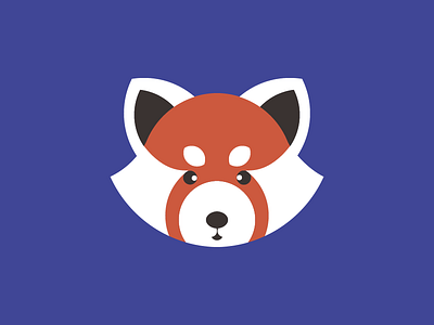 Firefox animal clean creative design firefox flat illustrator