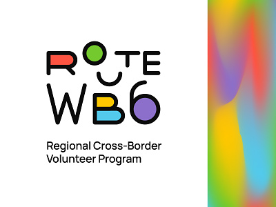 Route WB6 branding colorful colors design graphic graphic design graphicdesign logo