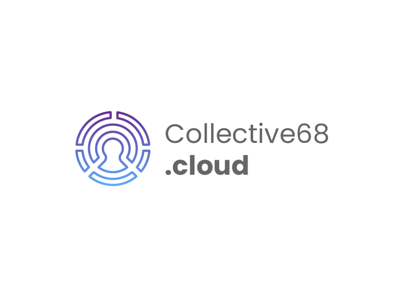 Collective68 Cloud user graphic design logo open source security client paas cloud cloud app