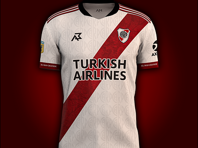 River Plate Concept Kit branding concept design graphic design illustration jersey kit