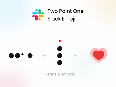 Two Point One - Custom Slack Emoji animation brand brand emoji branding emoji logo slack slack emoji